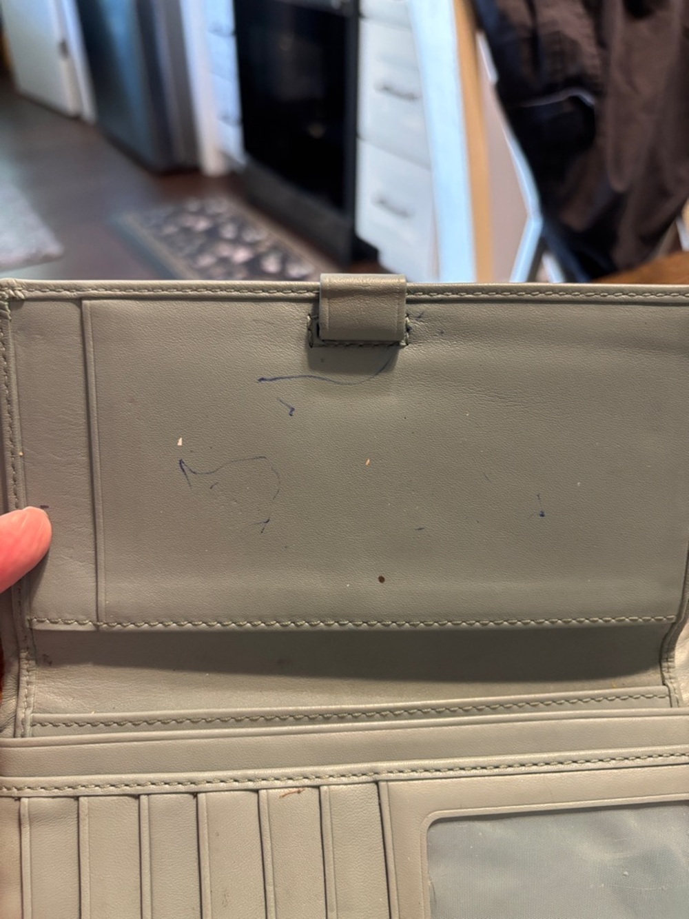 Coach Brown Leather Continental Wallet - Picture 8 of 15